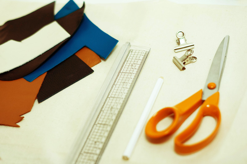 porte cartes cuir DIY