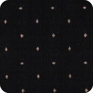 flanelle-noire-pois-beiges