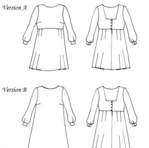 robe oxanne annarose pattern