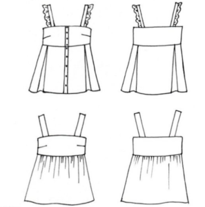 anna rose pattern top penny