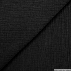 tissu-double-gaze-noir