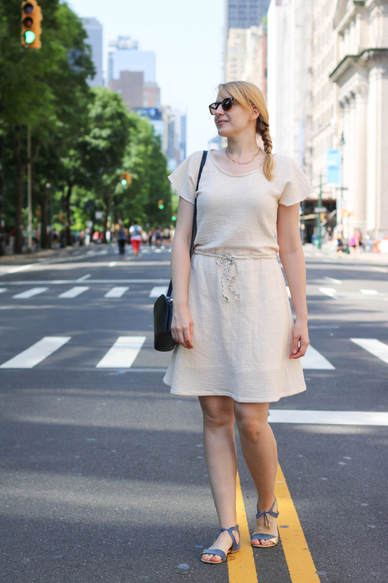 La robe Genova sur Central Park West - Atelier Svila