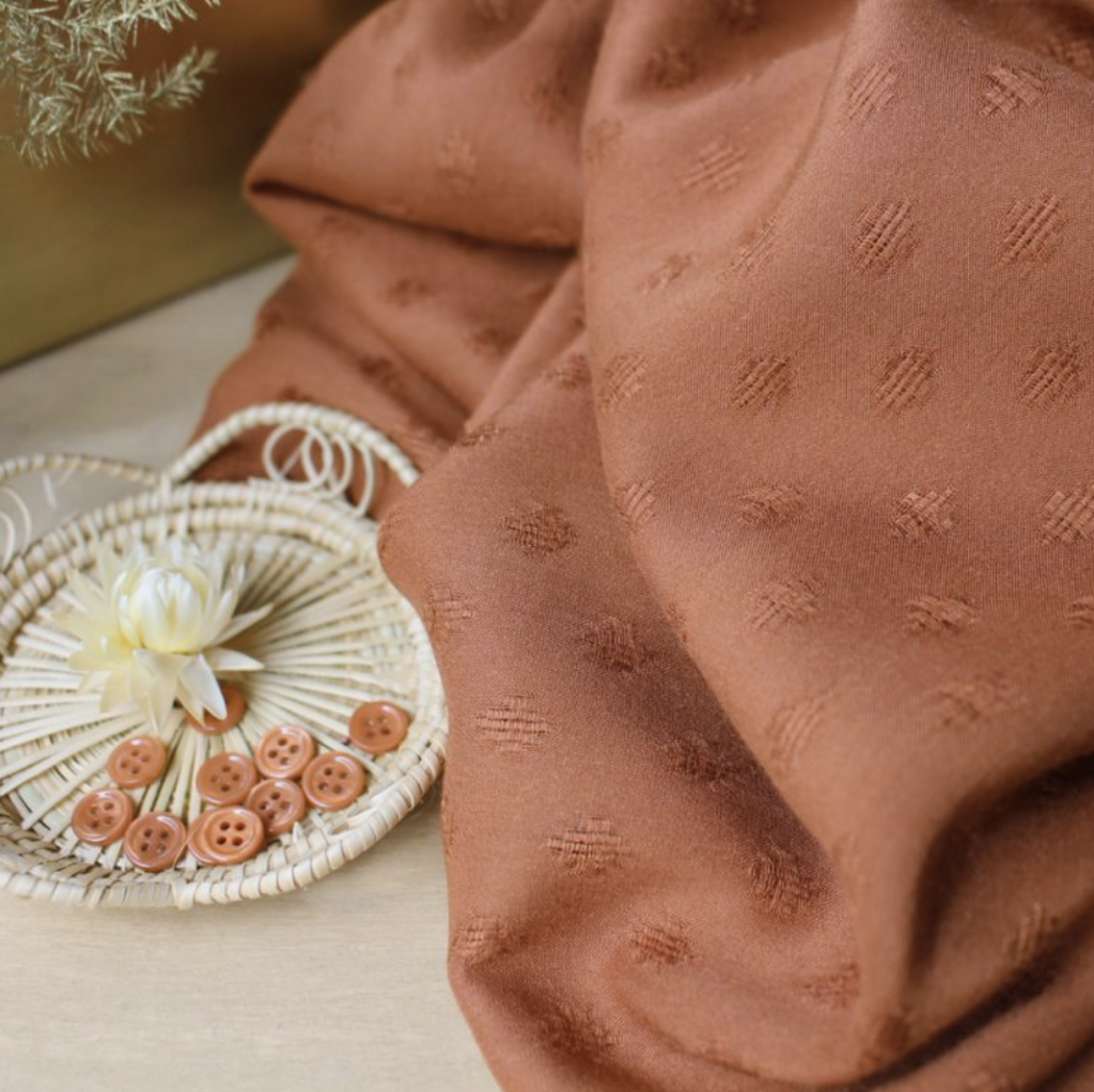 ATELIER BRUNETTE - Viscose Diamond Chestnut