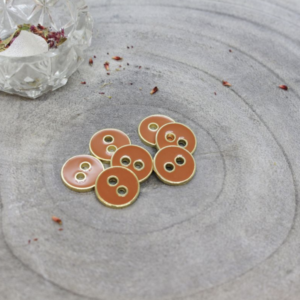 ATELIER BRUNETTE - Boutons Joy - Chestnut 1,50€