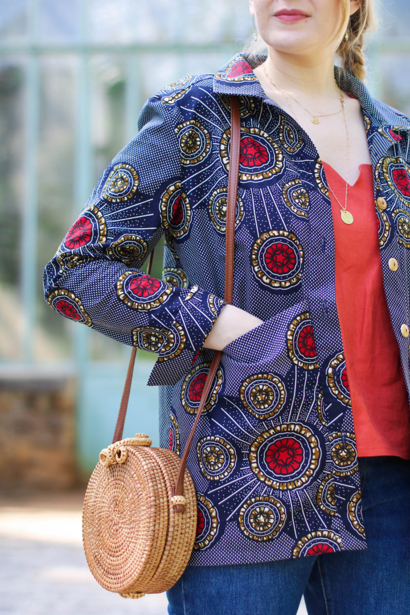 Veste Moderne en Wax - Atelier Svila