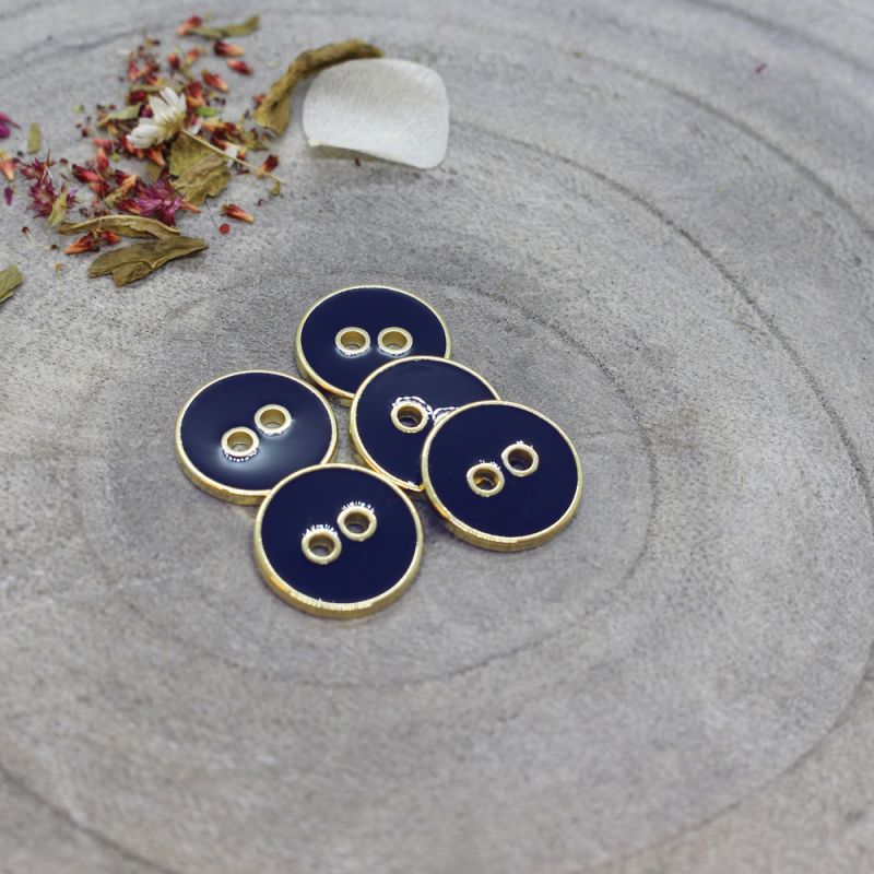 ATELIER BRUNETTE - Boutons Joy - Midnight 12mm