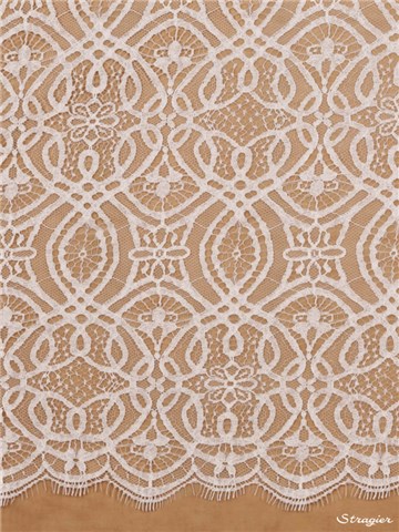 STRAGIER - Dentelle Cristal 90cm laize