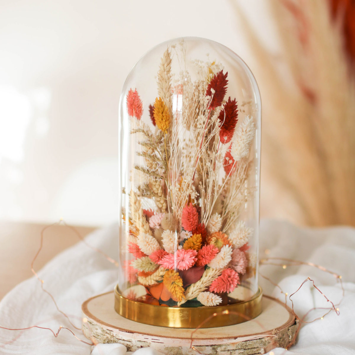 DIY] Une cloche en verre fleurie - Atelier Svila
