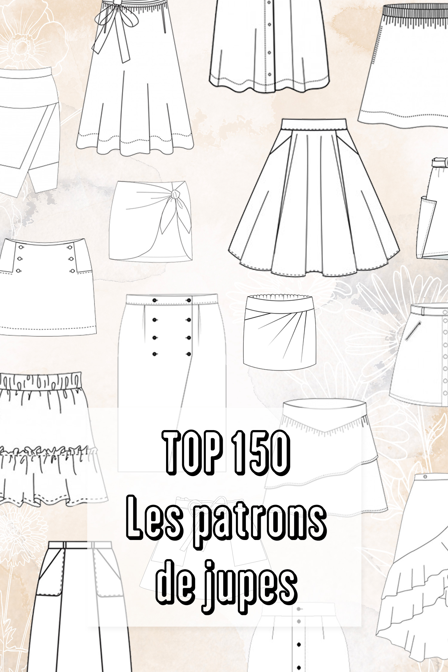 TOP 150 / PATRONS DE JUPES - Atelier Svila