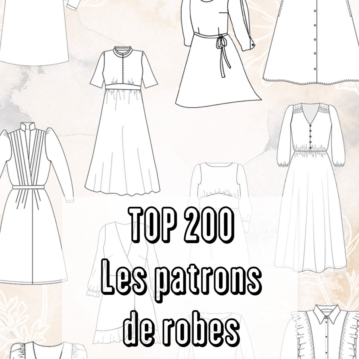 Robe Droite Fluide Pres Du Corps Mais Pas Moulante TOP 200 / PATRONS DE ROBES AUTOMNE/HIVER - Atelier Svila